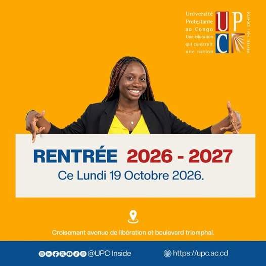 Rentrée académique 2026-2027